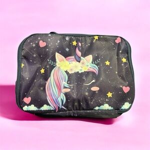 Unicorn 🦄 insulated lunch bag with zipper and handle